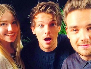 Bibi with Louis and Liam.