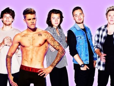 Justin Bieber and One Direction.