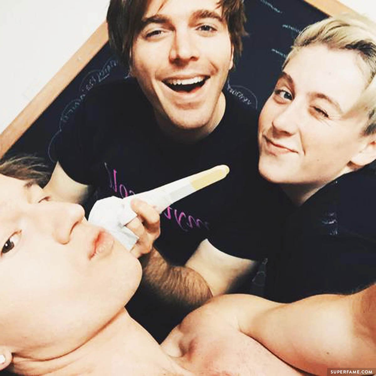 Shane, Trevor and Ricky.