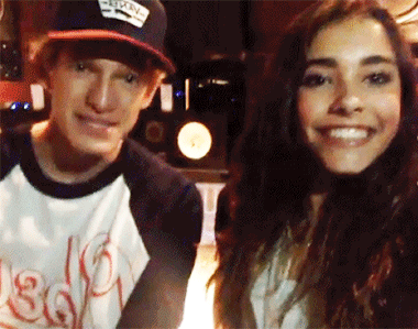 Cody Simpson with Madison Beer.