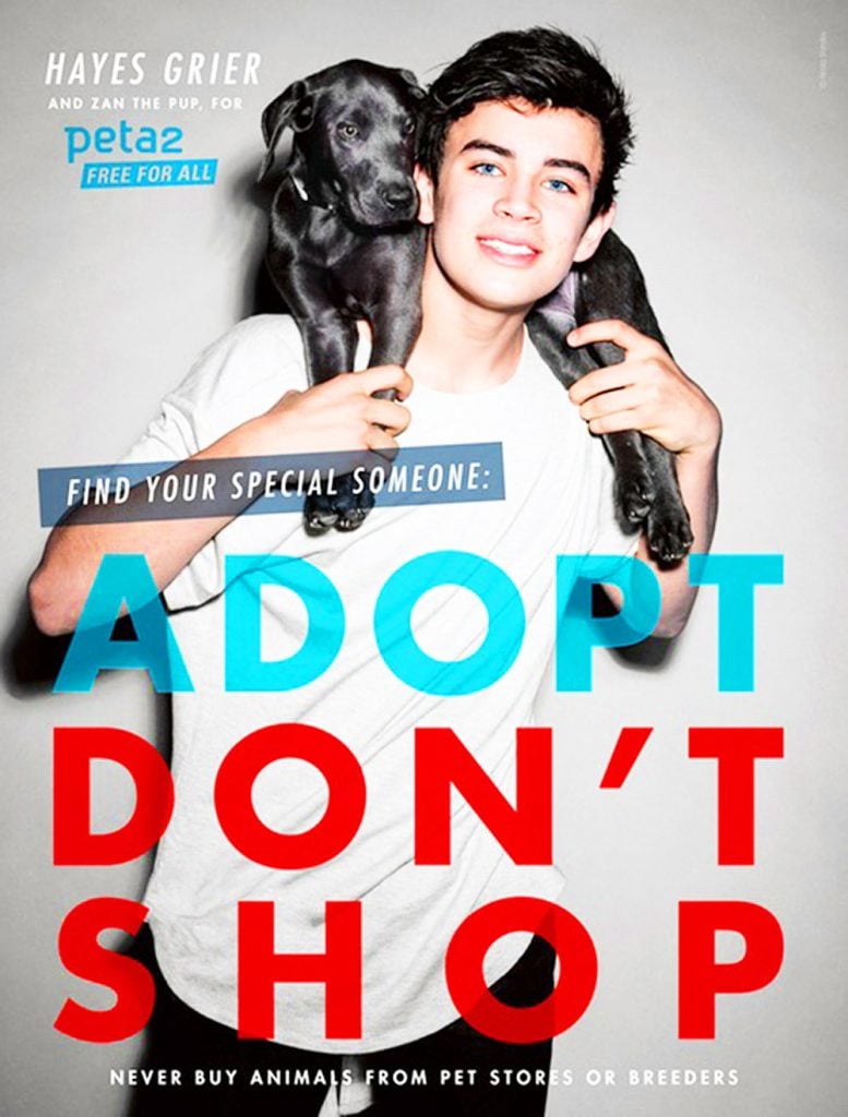 Hayes Grier for PETA.