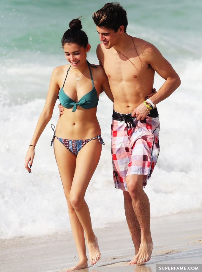 Madison and Jack, in a bikini.