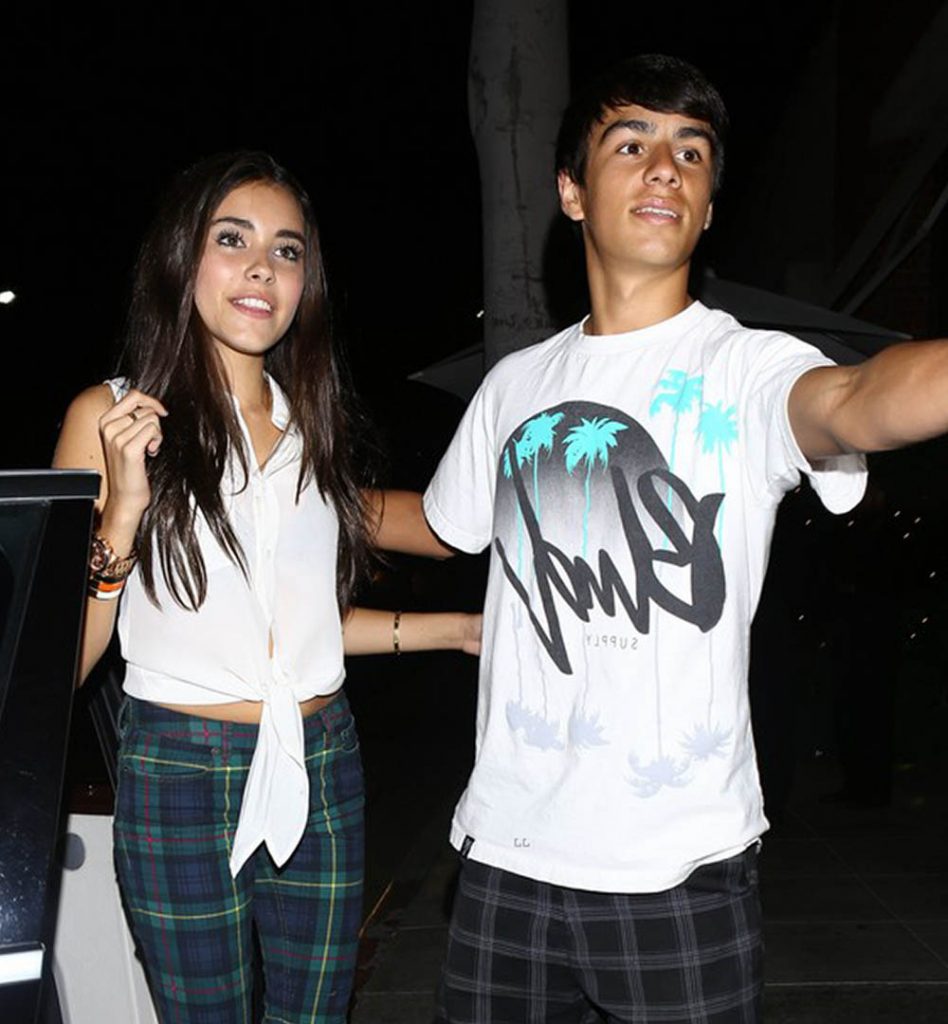 Madison Beer with a guy.