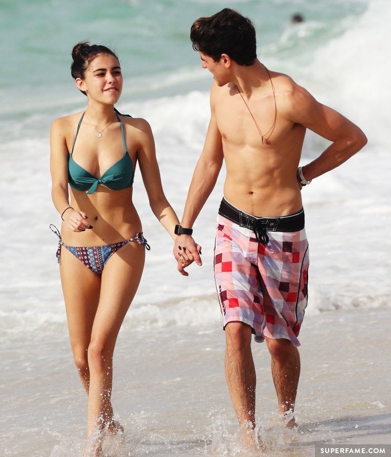 Madison holding hands with Jack.