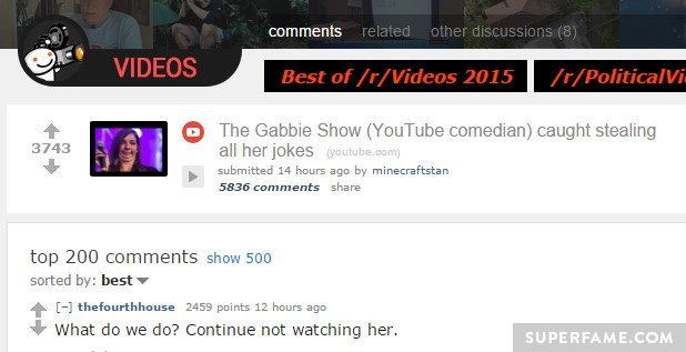 The Gabbie Show Reddit.