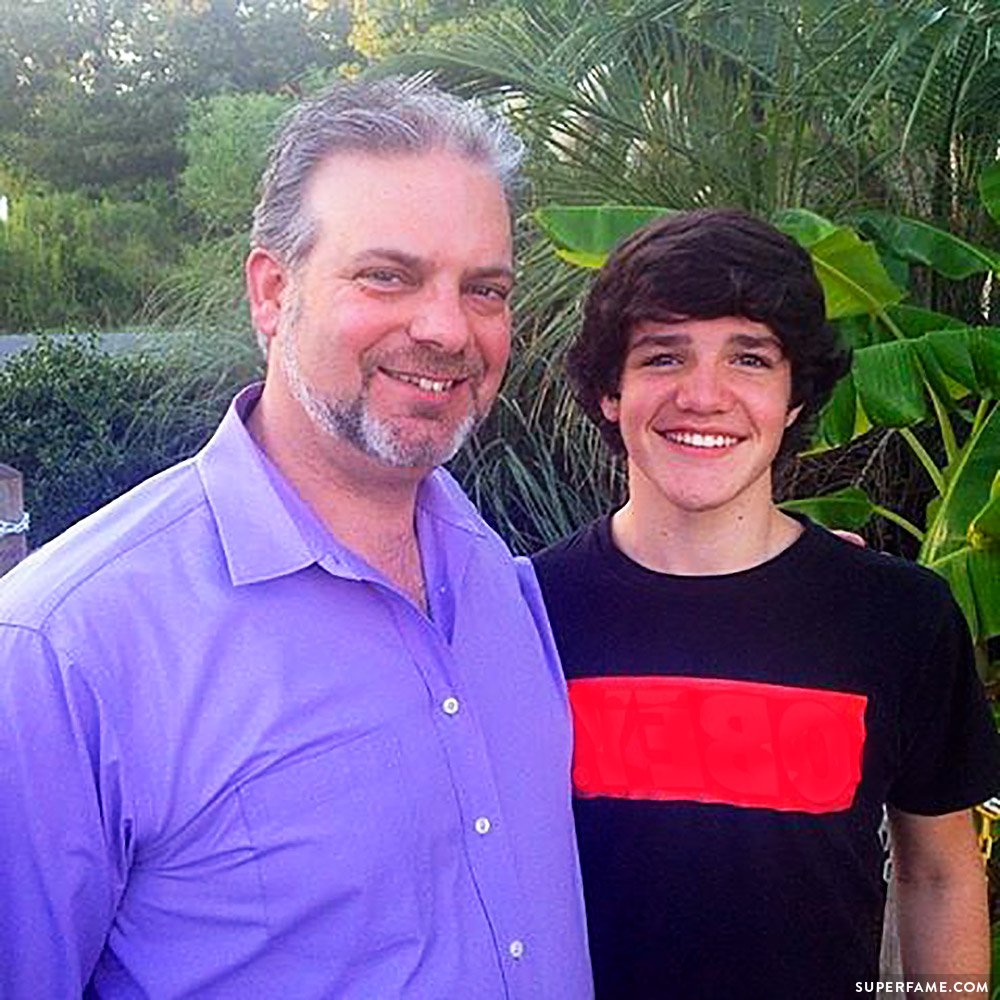 Aaron Carpenter's stepdad.