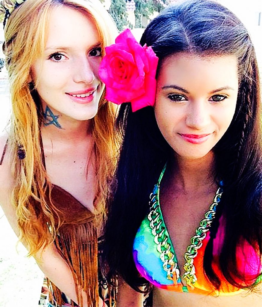 Olivia Grace and Bella Thorne are best friends. (Photo: Instagram)