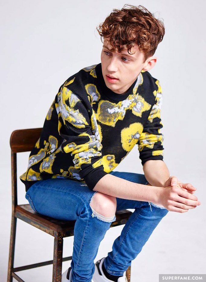 Troye Sivan Rocks Fiorucci's Monogram Denim