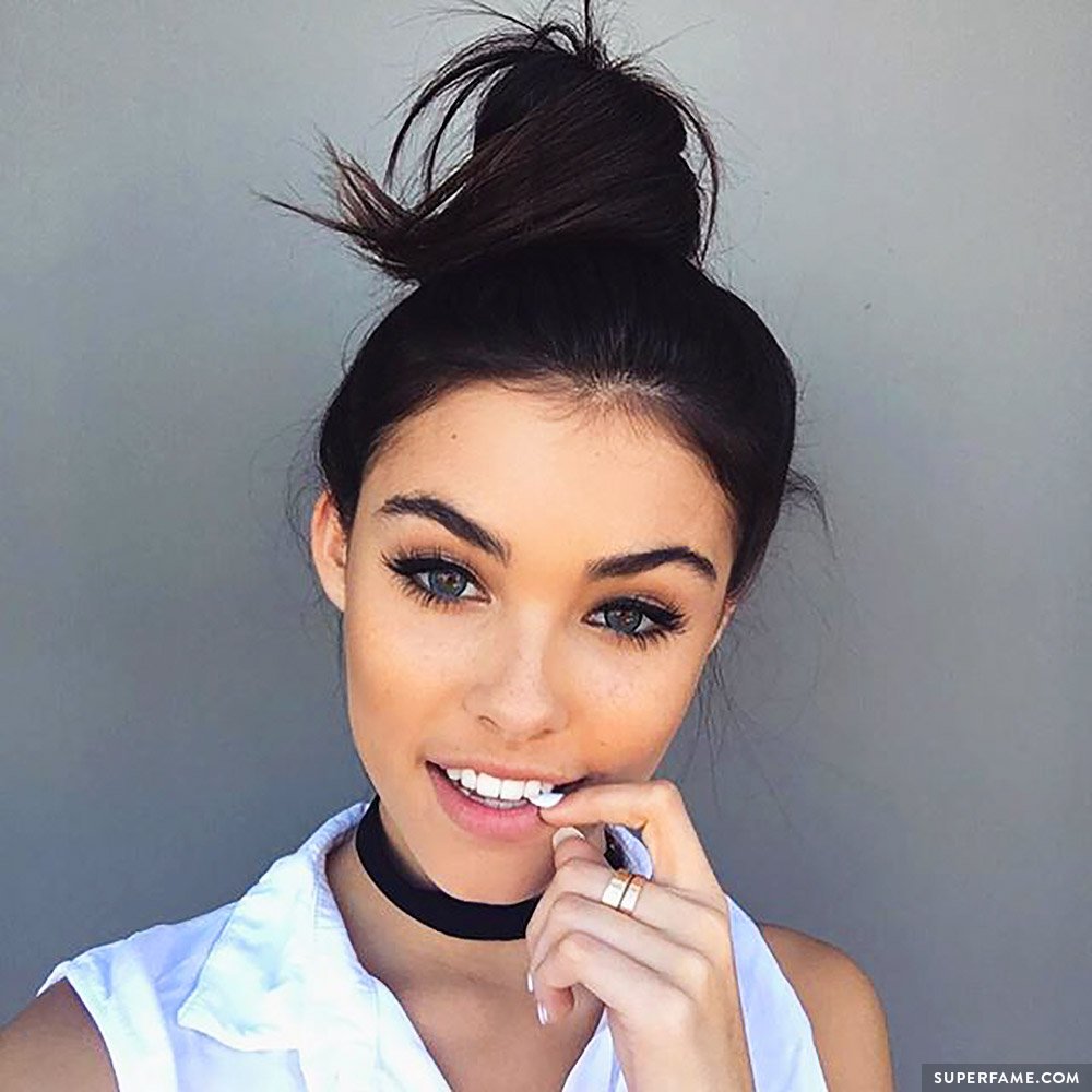 Madison Beer's selfie.