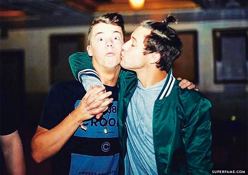 Cameron Dallas and Taylor Caniff.