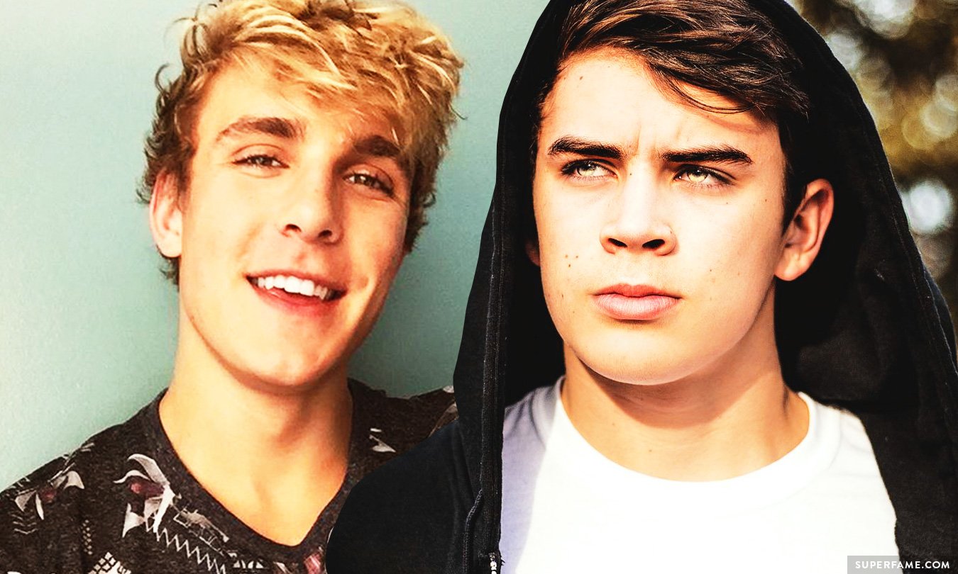 Hayes Grier and Jake Paul.
