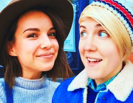 Ingrid Nilsen and Hannah Hart.