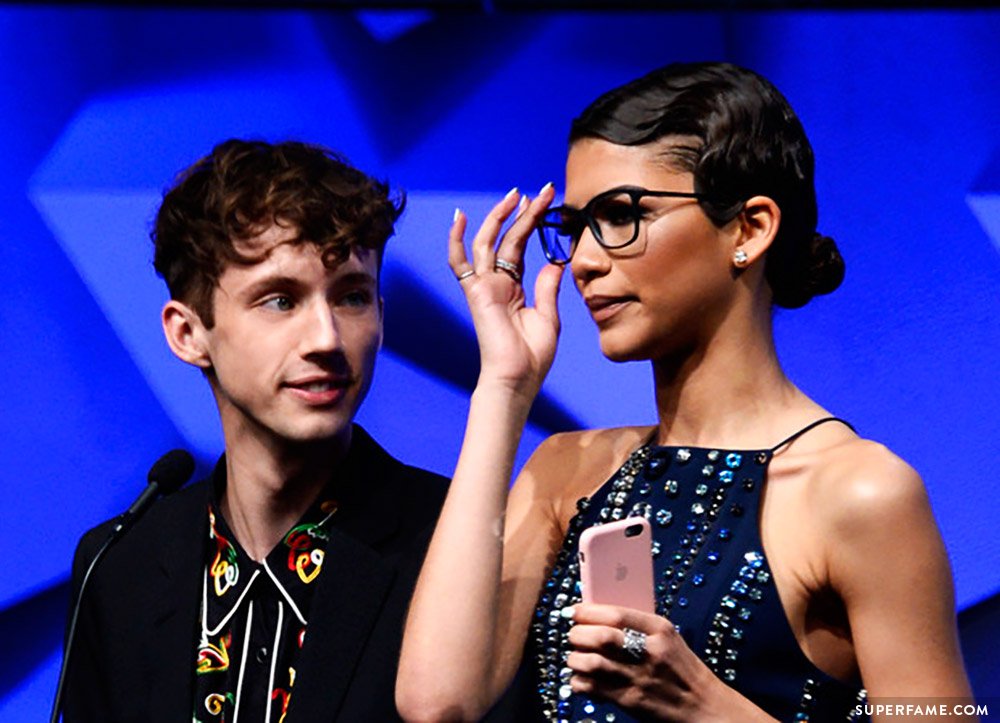 Troye Sivan and Zendaya.