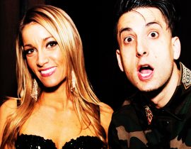 Jesse Wellens and Jeana.