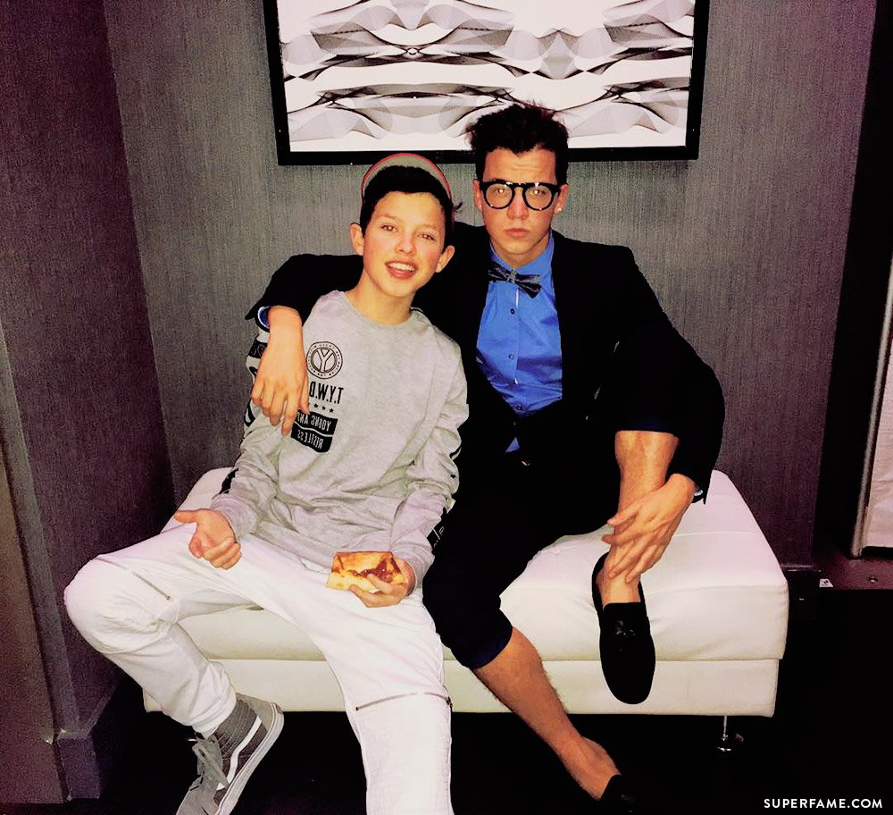 Jacob Sartorius and Taylor Caniff.