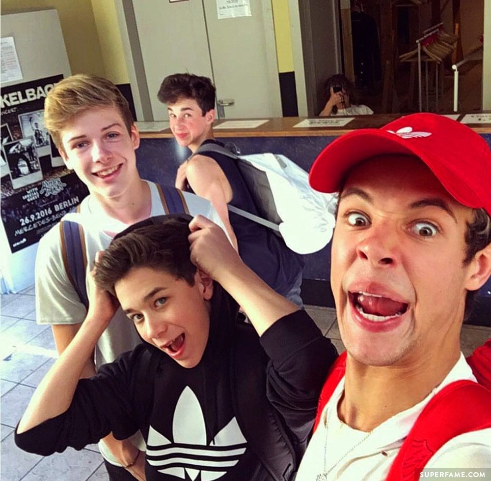 Cameron, Blake, Hunter, Brandon.