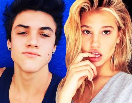 Ethan Dolan and Meredith MIckelson.