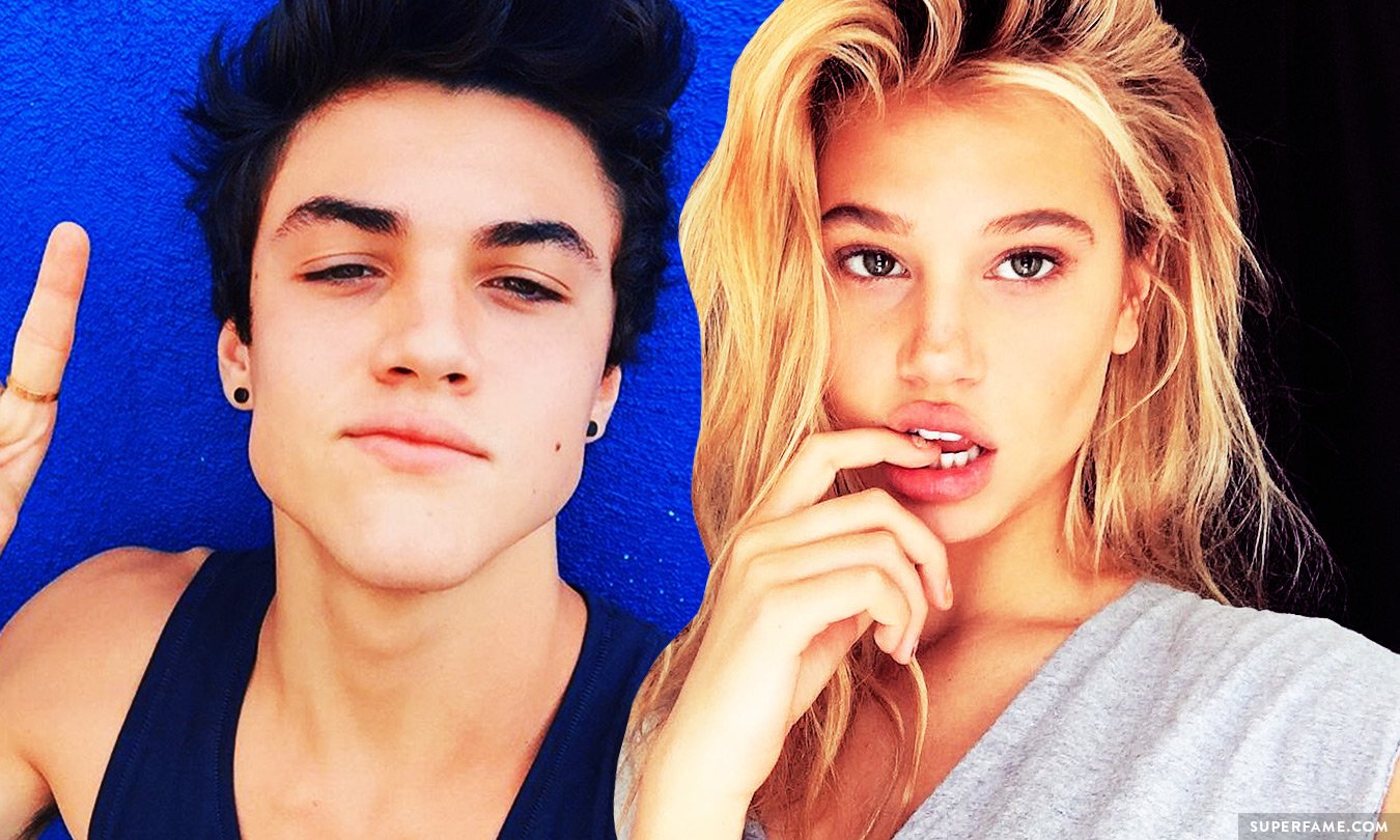 Ethan Dolan and Meredith MIckelson.