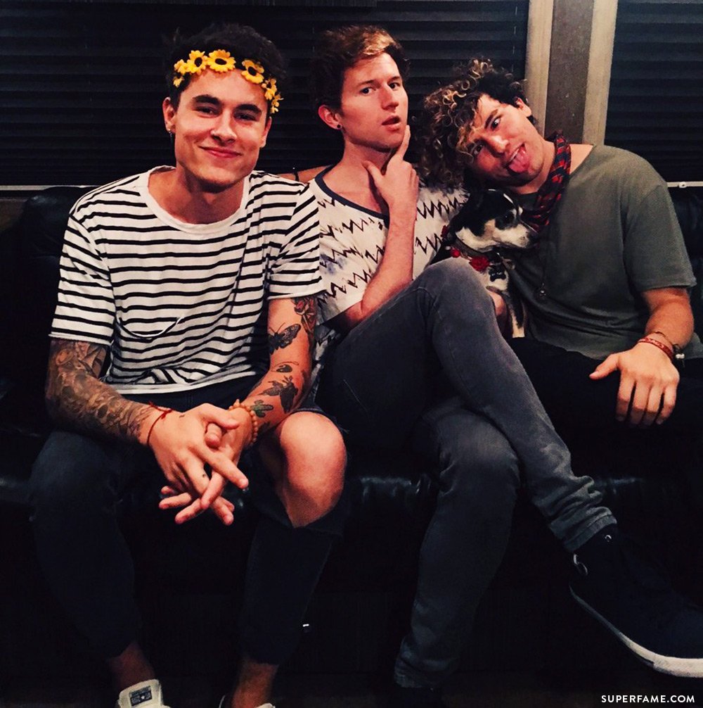 Kian, JC and Ricky.