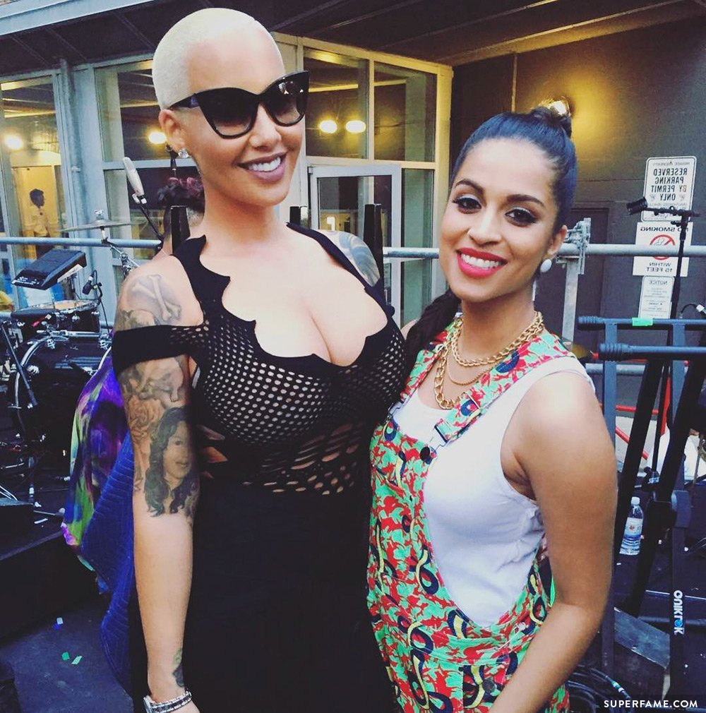 Amber Rose and Lilly Singh.