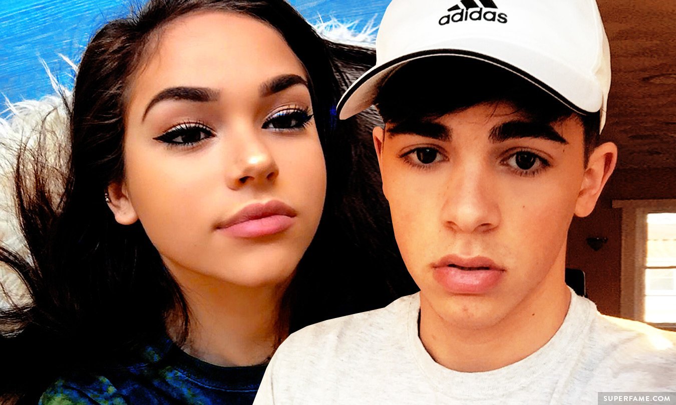 Mikey Barone and Maggie Lindemann