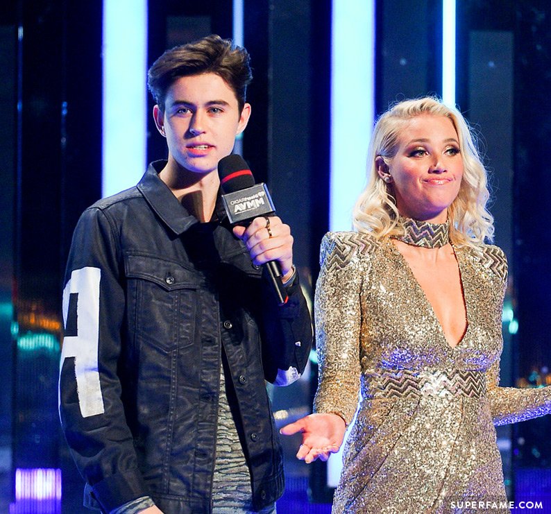 Nash Grier and Liz Trinnear.