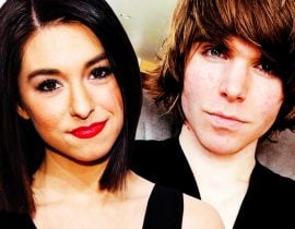 Onision and Christina Grimmie.