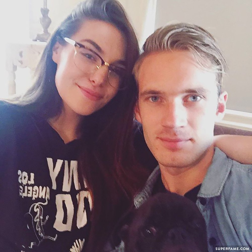 Pewds and Marzia.