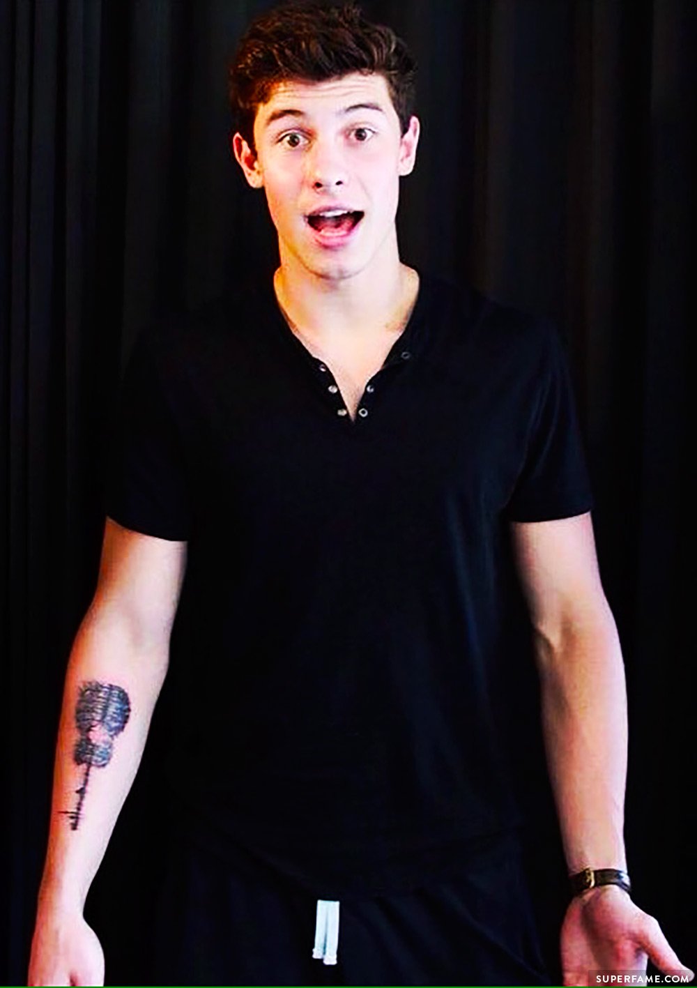Shawn Mendes tattoo.