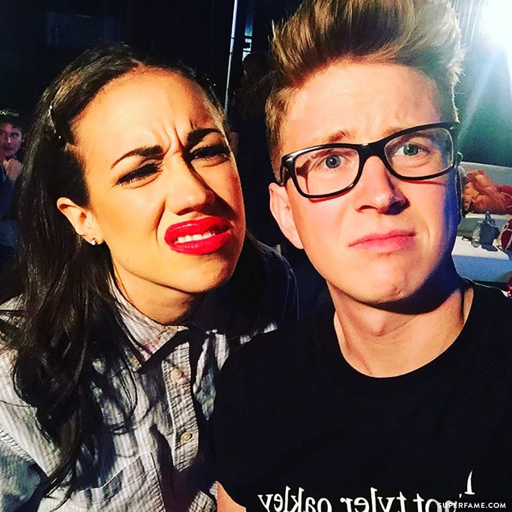 Miranda Sings and Tyler Oakley.