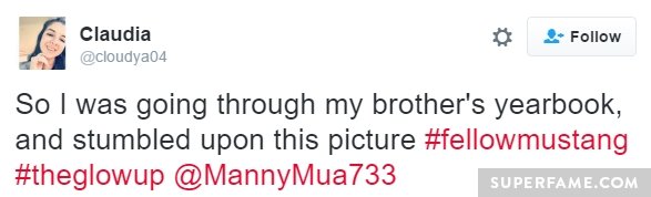 Manny's fan tweets.