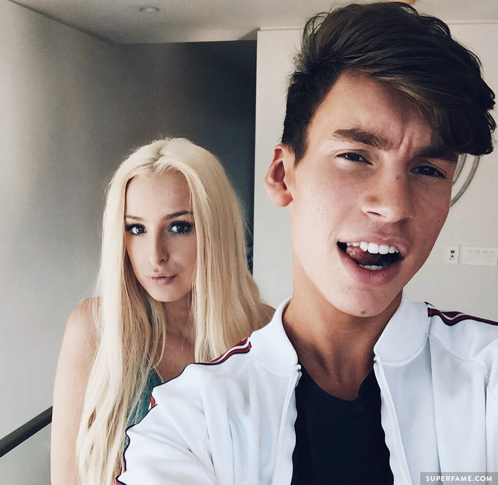 Tana Mongeau and Jack Baran.