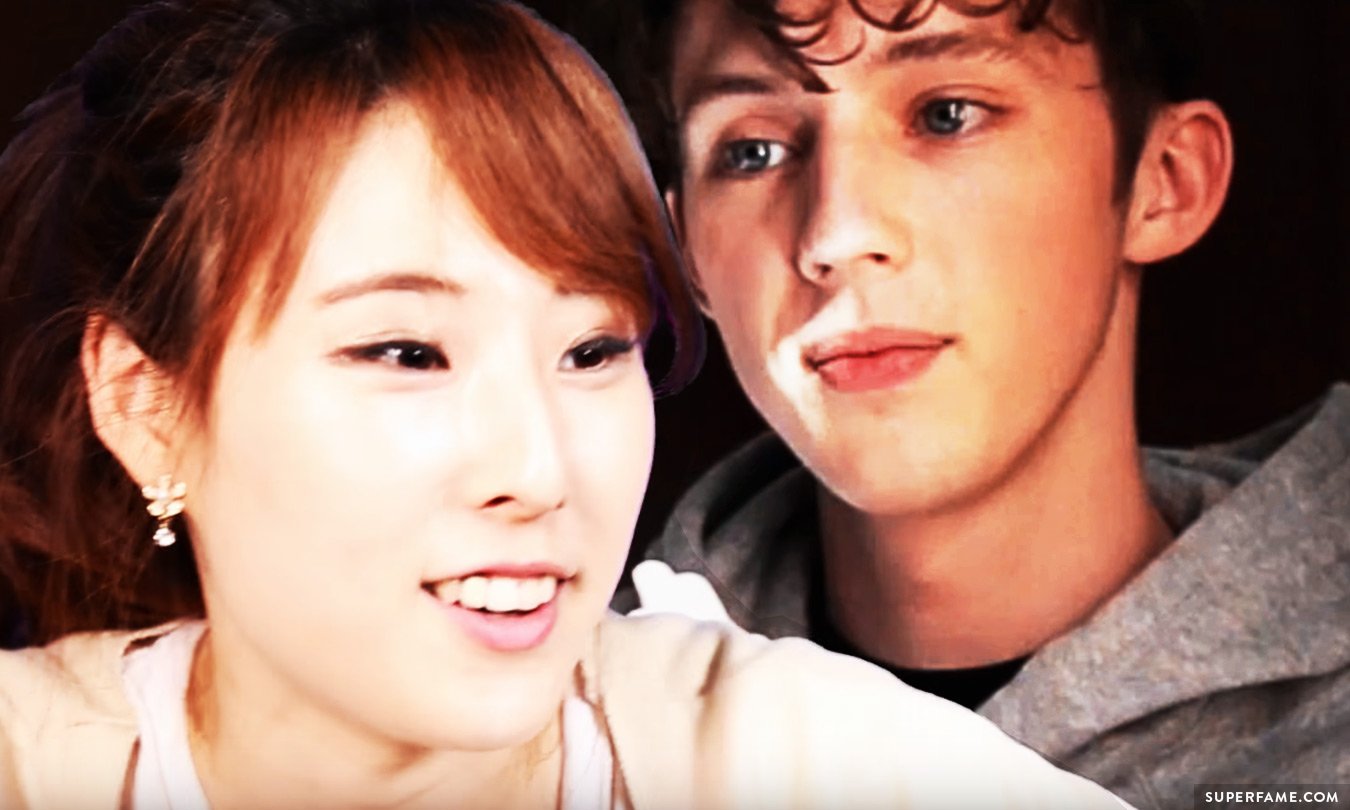 Korean teenagers watch Troye Sivan's music videos