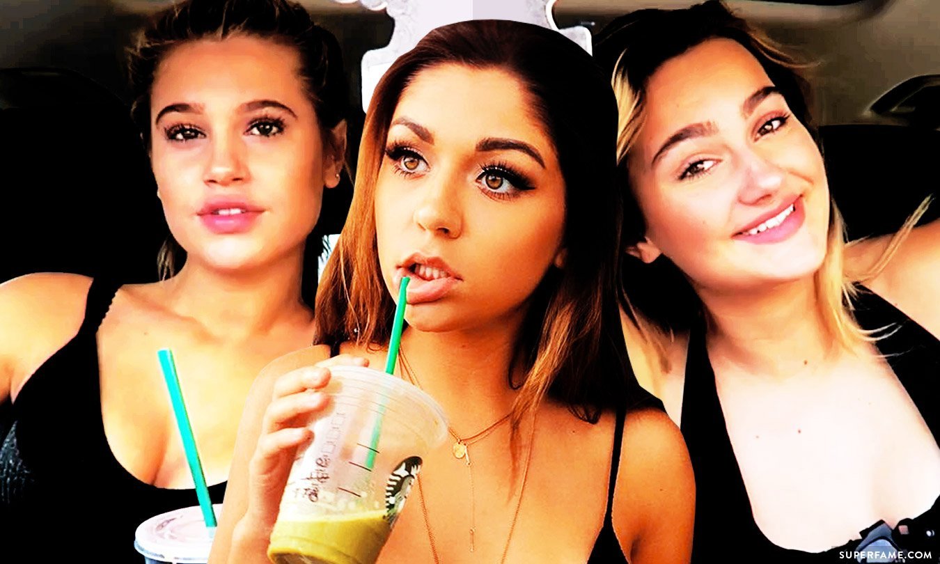Andrea Russett, Meredith Mickelson & Suede Brooks
