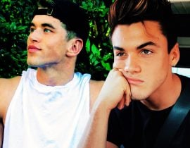 Nate Garner and the Dolan Twins.
