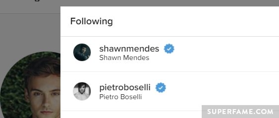 Tom follows Shawn.