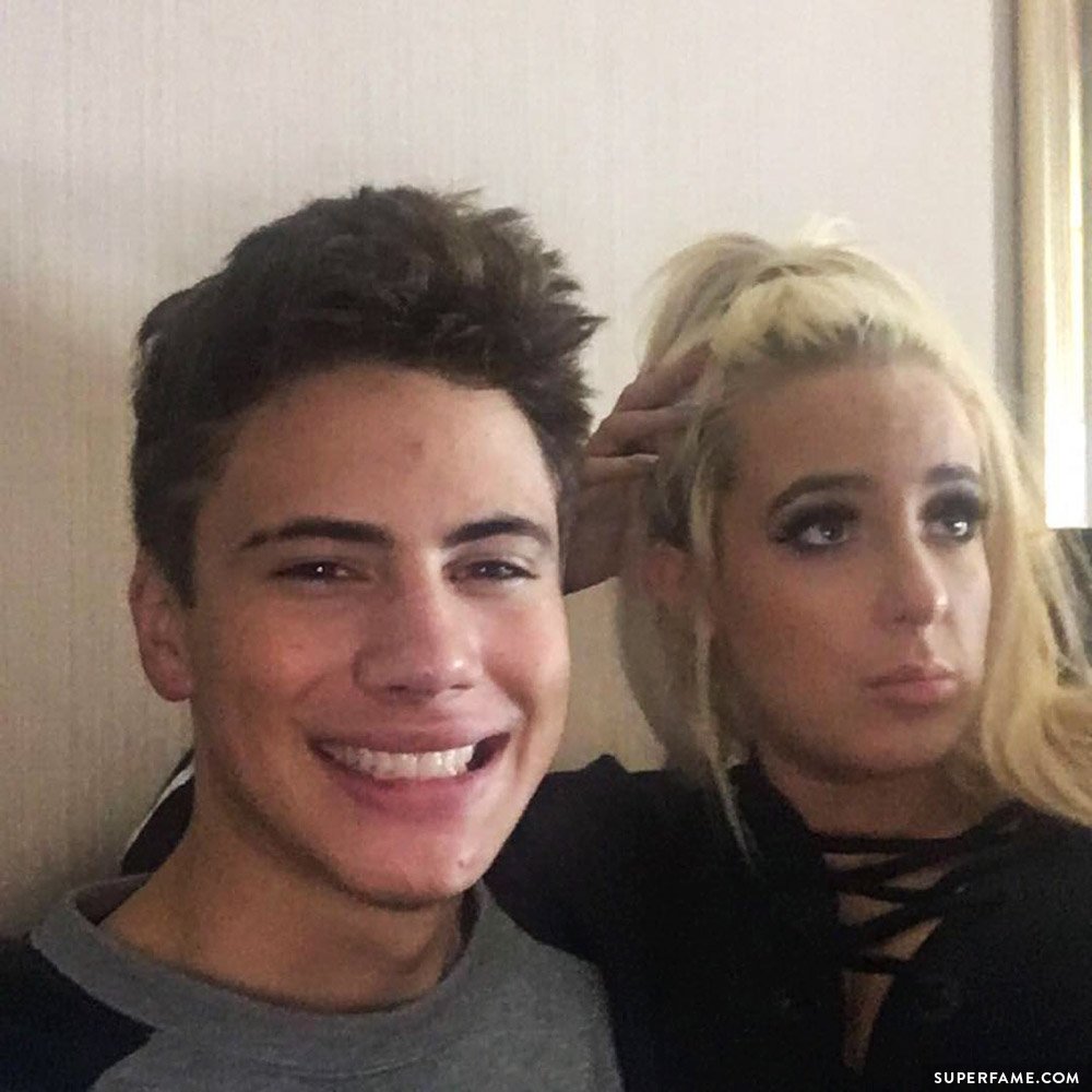 Aaron Fuller & Tana Mongeau.