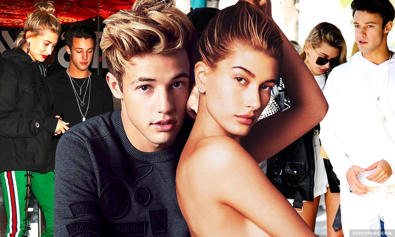 Cameron Dallas And Hailey Baldwin Caught On Two Romantic Dates Superfame 