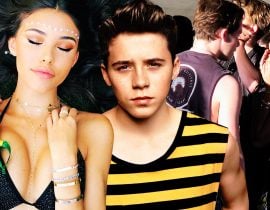 Madison Beer and Brooklyn Beckham.
