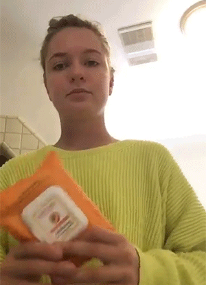 Jake Paul's assistant's wipes.