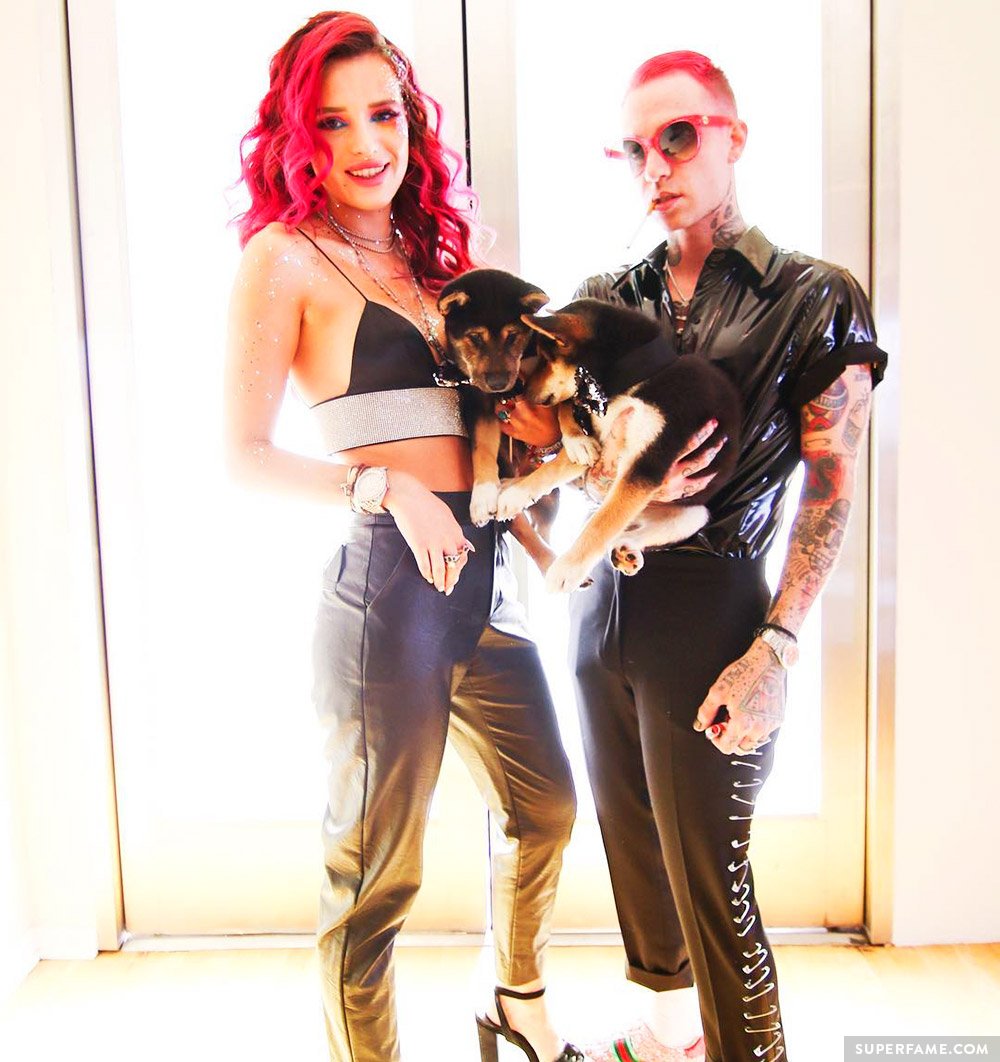 Bella Thorne and Blackbear.