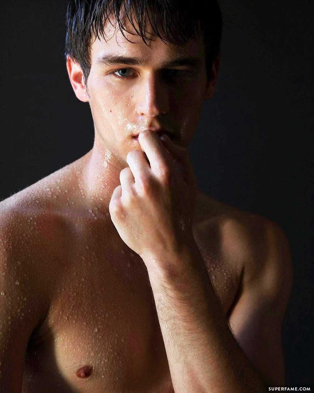 13 Reasons Why actor Brandon Flynn posed in his underwear for