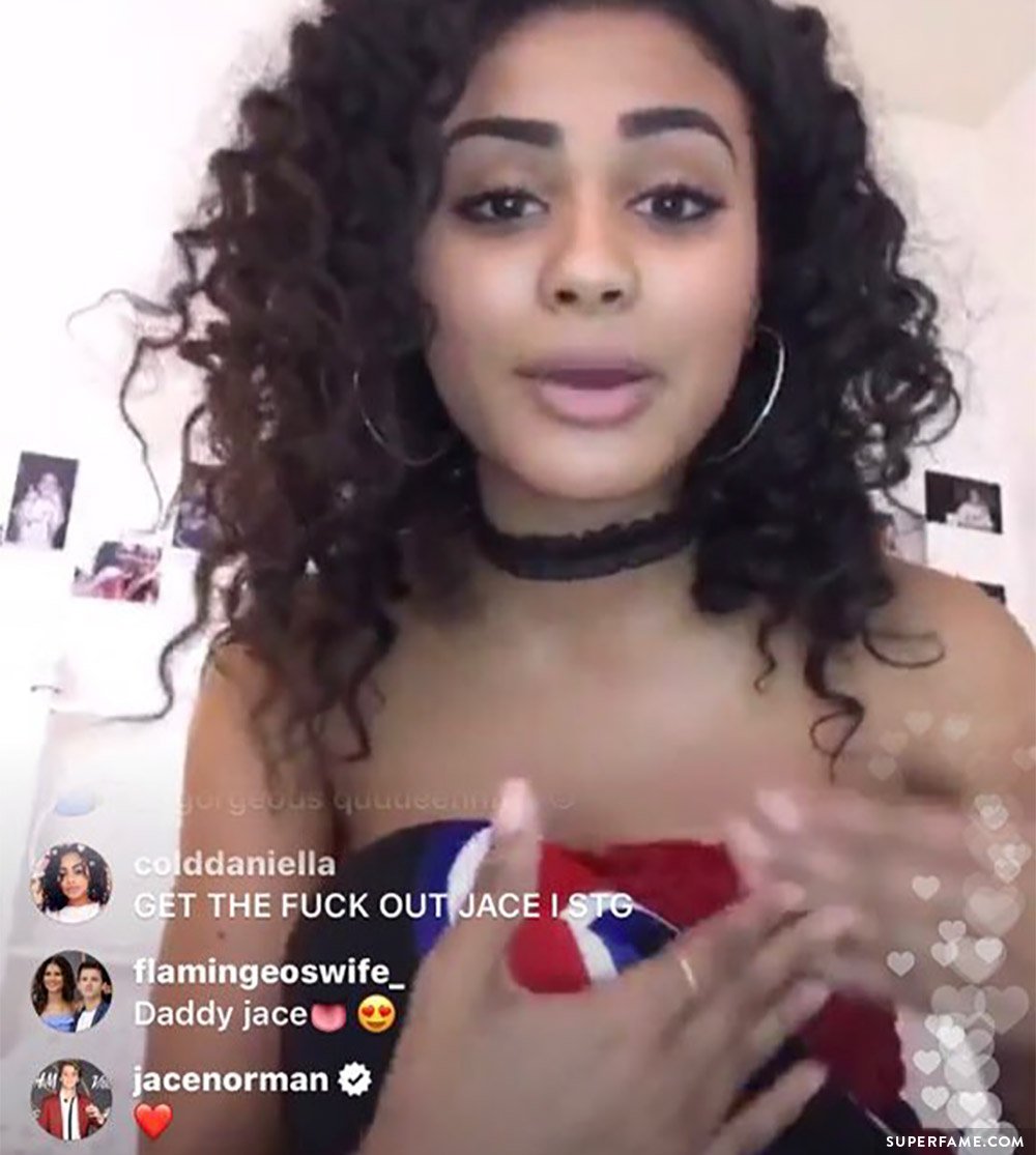 Daniella's live stream.