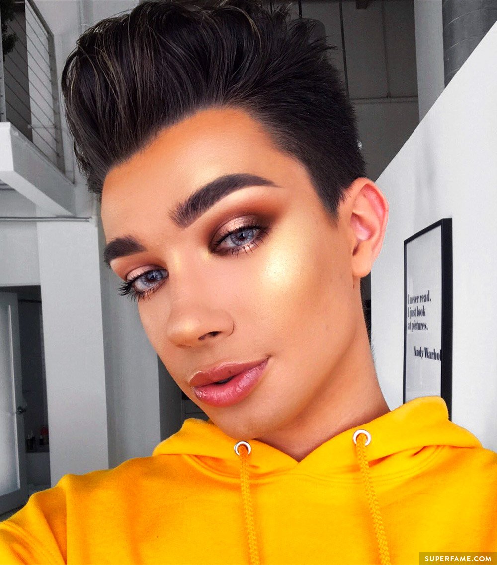 James Charles with Fenty Beauty.