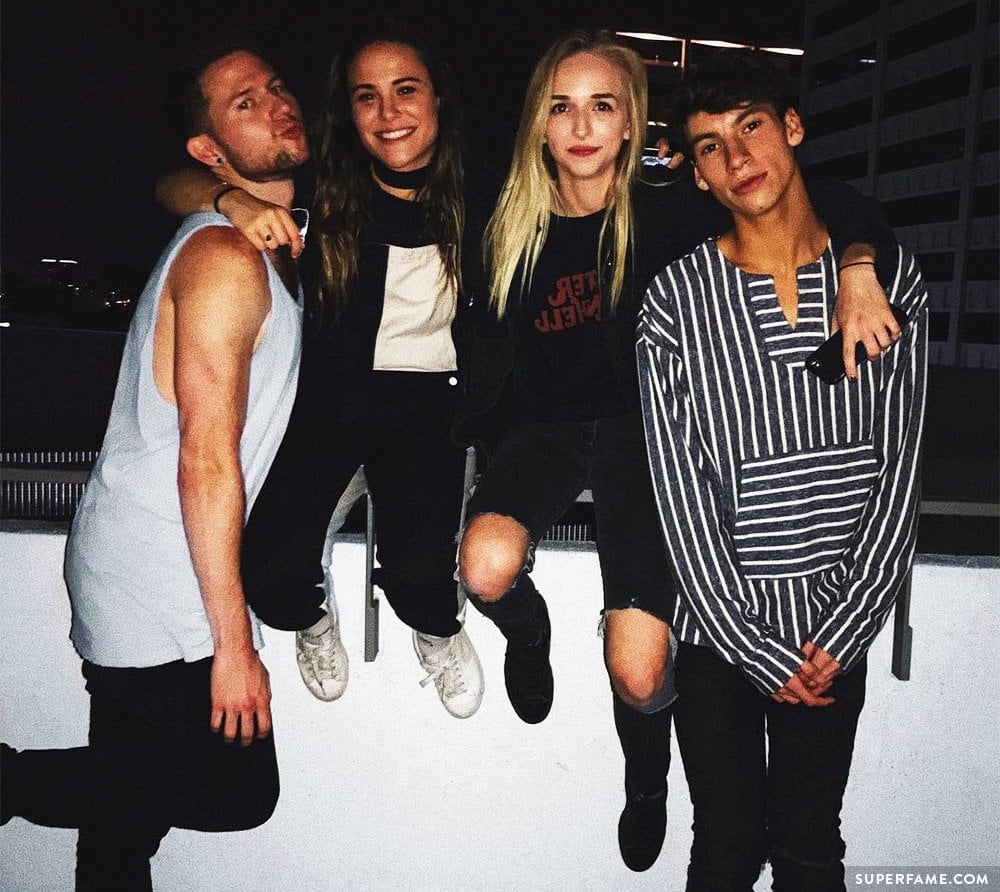 Jennxpenn, Ricky, Jack, Ayydubs.