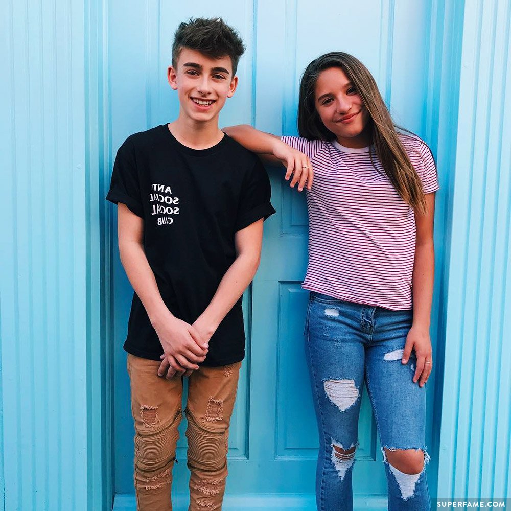 Kenzie Ziegler and Johnny.