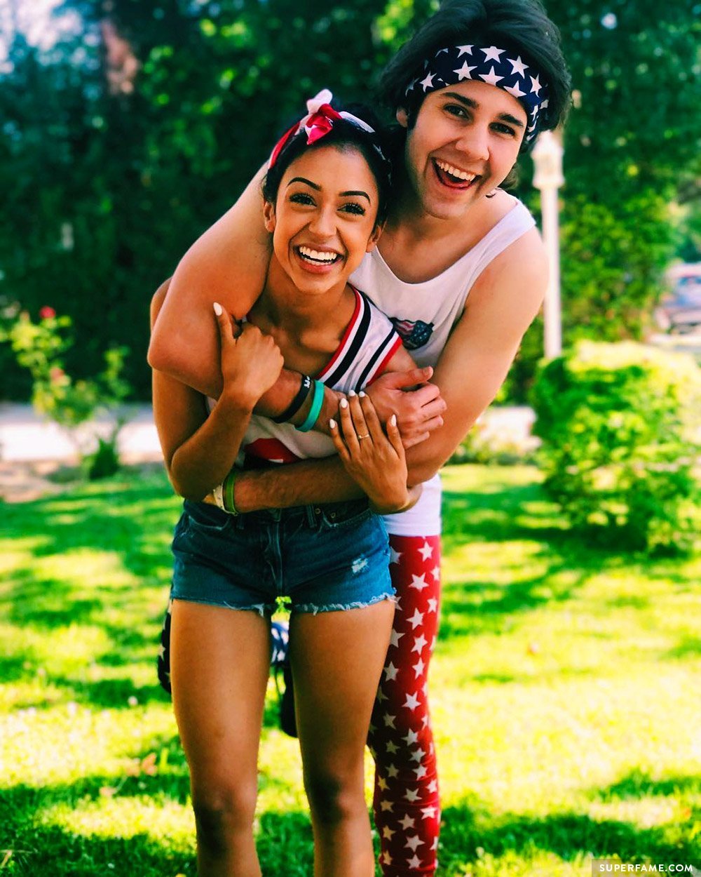 Liza Koshy with David Dobrik.