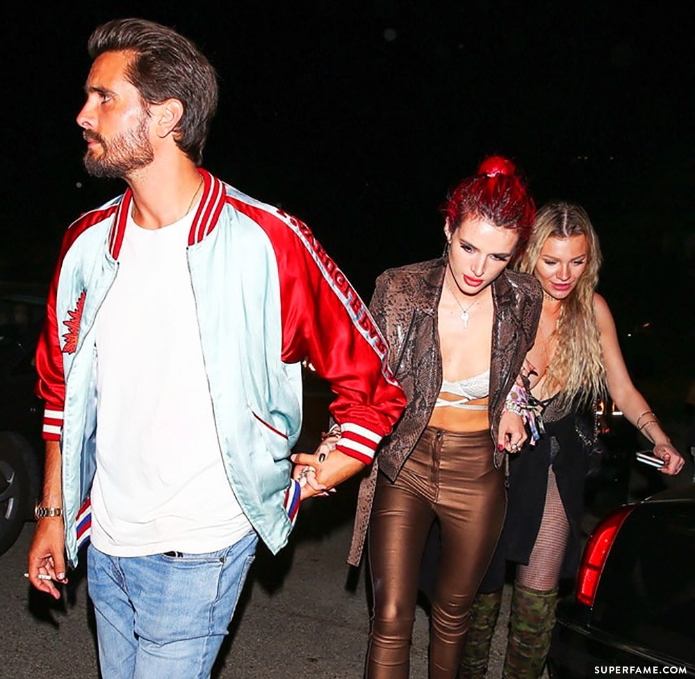 Scott Disick and Bella Thorne