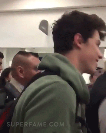 Shawn at the Airport.