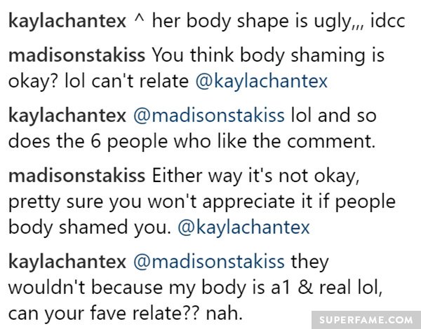 Madison hater.